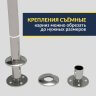 Карниз для ванны Kolpa-San Lulu 170х110 Усиленный 25 мм MrKARNIZ фото 4